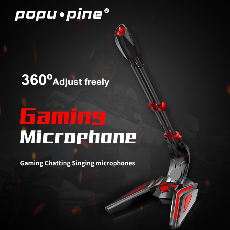 PopuPine Gaming Microphone