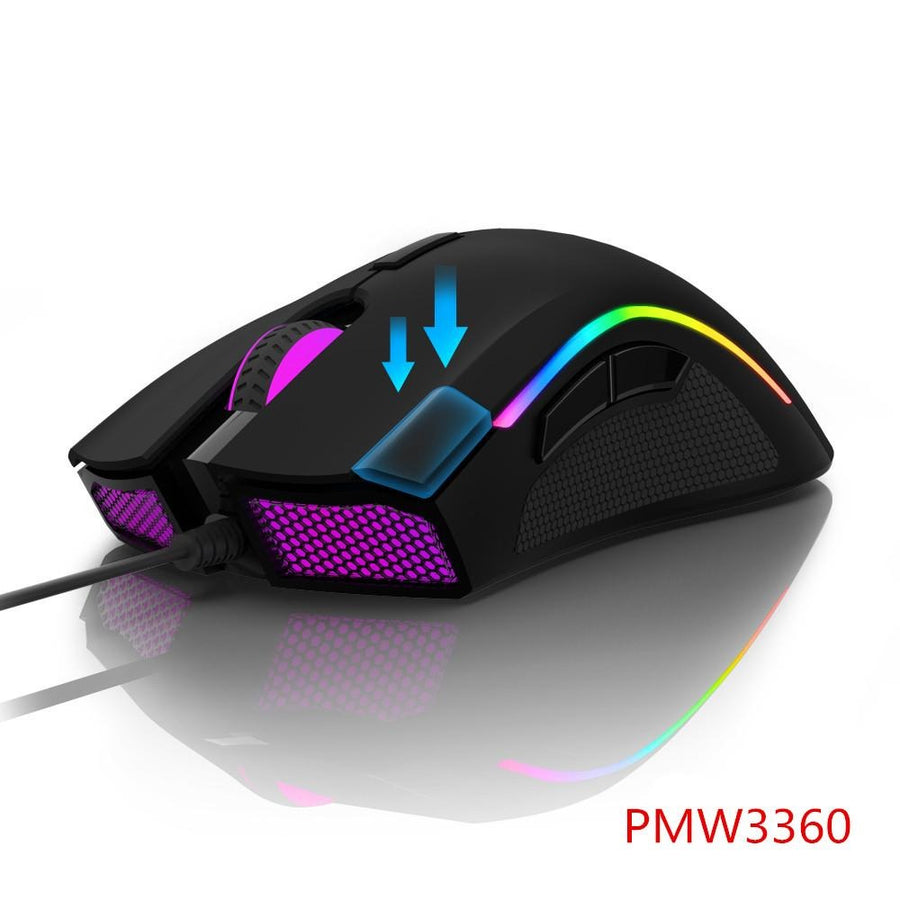 Delux M625 RGB Gaming Mouse